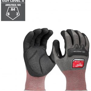 Small Anti-Vibration Cut Level 4 High Dexterity Nitrile Dipped Glove